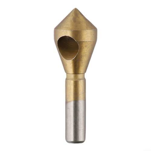1 x Kegelsenkerbohrer zum Entgraten und Anfasen von Metall-, Holz- und Kunststoffoberflächen mit verschiedenen Schaftgrößen 6/8/10/12 mm (10–15) von ARMYJY