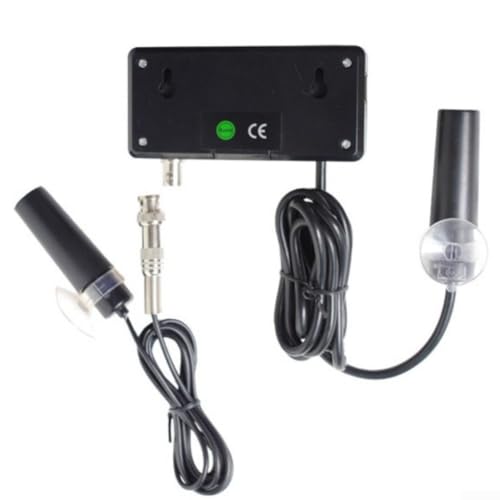 2-in-1 Digitaler Wasserqualitätsmonitor, großes Display, pH-Leitfähigkeitsmesser, Wandhalterung, Design mit wiederaufladbarem Akku für drinnen und draußen von ARMYJY