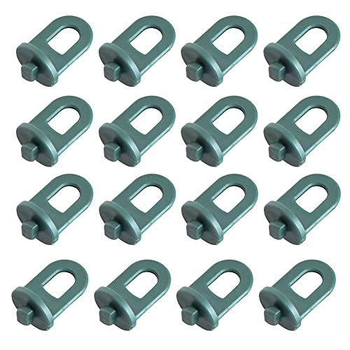 20 Stück Kunststoff-Gewächshaus-Clips zum Aufhängen von Gewächshaus-Clips, Gartenzubehör von ARMYJY
