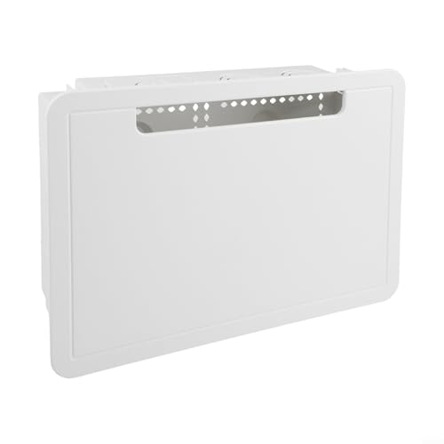 22,9 cm Einbau-Media-Box Wandhalterung Stromkabel-Management-System Netzwerk Niederspannungsgehäuse Entertainment Box Weiß von ARMYJY