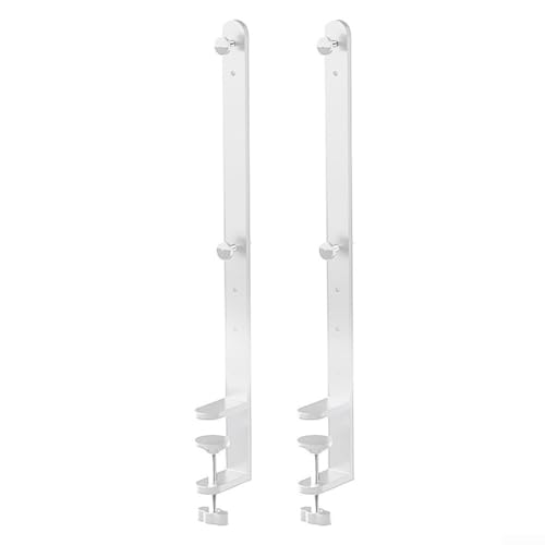 2er-Pack Schreibtisch-Klemmhalterungs-Set für Stecktafel-Installation, Befestigungslösung für Zuhause oder Büro von ARMYJY