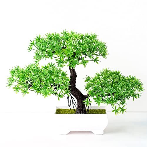 ARMYJY Künstlicher Bonsai-Baum, künstliche Pflanze im Topf, künstliche Bonsai-Pflanze, Heimdekoration für Büro, Hof, Desktop von ARMYJY