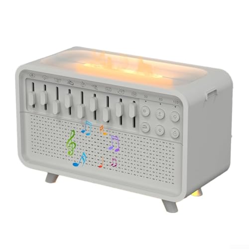 Aroma-Diffusor, weißes Rauschen Maschine & Ultraschall Luftbefeuchter Nachtlicht Sound Purifier integriert für Schlafzimmer Entspannung Schlaf von ARMYJY