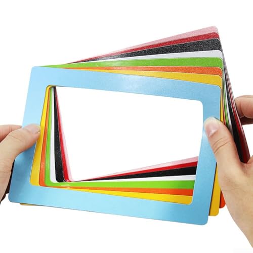 Bilderrahmen mit Magneten, perfekt für die Erstellung einer Galerie Ihrer Lieblingsbilder (12,7 cm Gelb) von ARMYJY