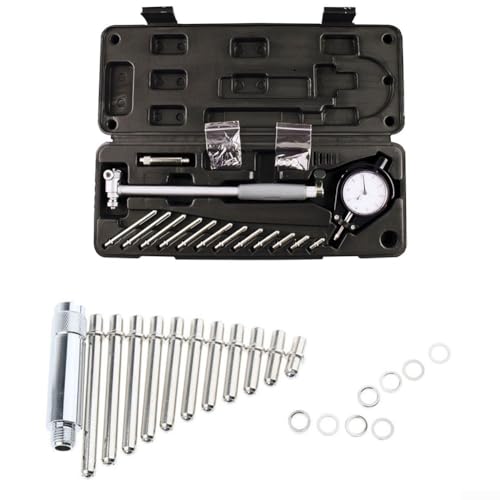 Digitales Bohrungslehre, Edelstahl, hohe Genauigkeit, Innendurchmessermessung mit 12 Sonden für industrielle Messungen (18–35 mm) von ARMYJY