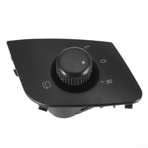 Ersatzknopf für elektrischen Spiegel Einstellschalter mit OEM-Nummer 6J1959565A für Ibiza 6J5 2008 2005 ABS Kunststoff von ARMYJY