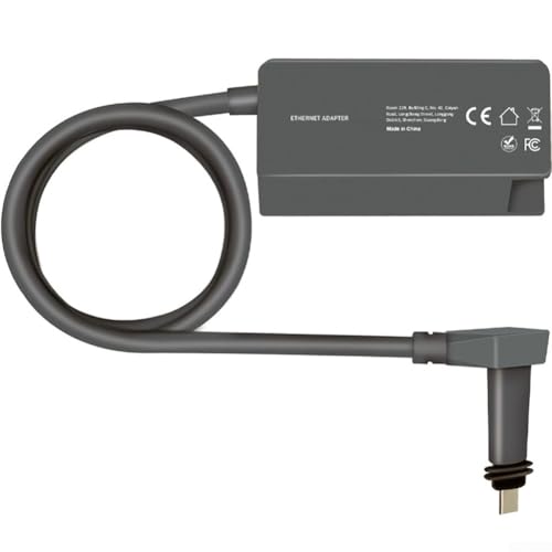 Für Starlink V2 Ethernet-Adapter, Hochgeschwindigkeits-Ethernet-Kabel, Gigabit-Speed, rechteckige Schale für Starlink V2 von ARMYJY