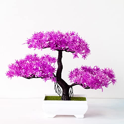 ARMYJY Künstlicher Bonsai-Baum, künstliche Pflanze im Topf, künstliche Bonsai-Pflanze, Heimdekoration für Büro, Hof, Schreibtisch von ARMYJY