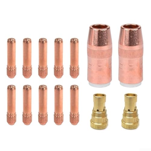 MIG Schweißzubehör-Set, NS-5818C Düsen und DS-1 Diffusoren, Ersatzteile für Bernard Kontaktspitzen T-023 T-030 T-035 T-045 (T-023) von ARMYJY