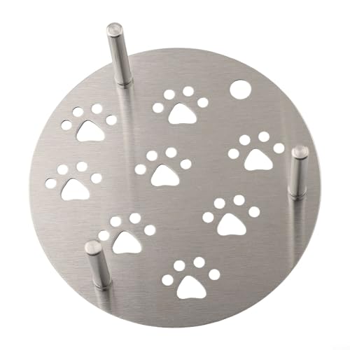 Multifunktionaler Dampfgarer für Eier, hitzebeständig, Küchenhelfer mit hohlen Pfotenlöchern zum Kochen (11 cm) von ARMYJY