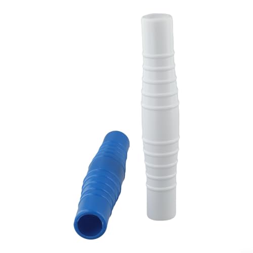 Poolschlauch-Anschluss-Set, enthält 2 Stück für nahtlose Verbindung von 3,8 cm und 3,8 cm PVC-Schläuchen von ARMYJY