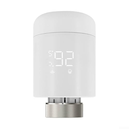 Programmierbares Heizkörperthermostat, intelligenter Heizungsmanagement-Controller mit 7-Tage-Zeitplan für Zigbee Fernzugriff per App von ARMYJY
