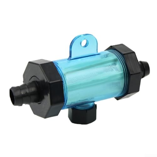 Rohr-Wasserfilter, ABS-Wasserfiltergehäuse, transparentes Siebsystem für Gartenbewässerung, Bauernhof, Aquarium-Ausrüstung, Inline-Filtration (16 mm) von ARMYJY