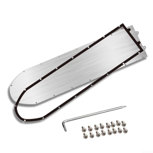 Schutzplatte für Elektroroller, Edelstahl-Bodenabdeckung, wasserdichte Dichtung, Montageplatte für Max G30 (mit wasserdichtem Ring) von ARMYJY