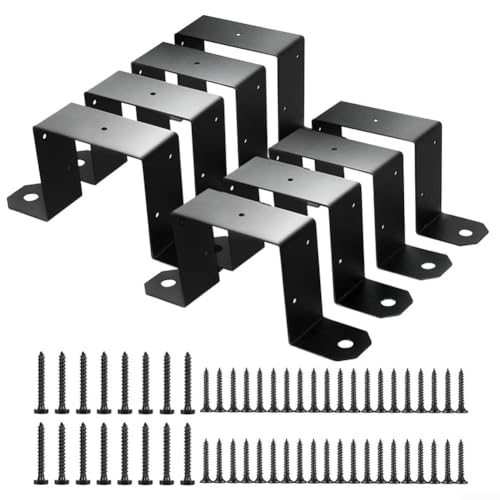 Sichere 4 x 4 Halterungen für Zäune, entworfen für maximale Integrität, 4 Stück Sichere 4 x 4 Halterungen für Zäune, entworfen für maximale Integrität, 4 Stück von ARMYJY