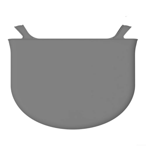 Silikon-Kocheinsatz für 6QT und 8QT schützt Schongarer und mühelose Reinigung (grau 6QT) von ARMYJY