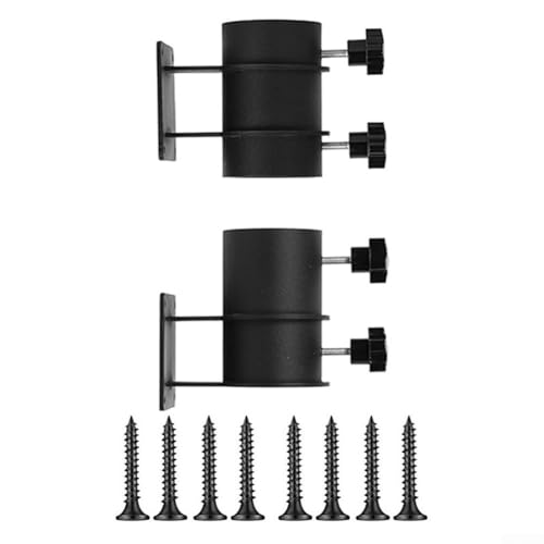 Terrassenschirmhalter, Outdoor-Halterung, Schirmhalter, sichere Klemmhalterung für Deck, Geländer, Balkon von ARMYJY