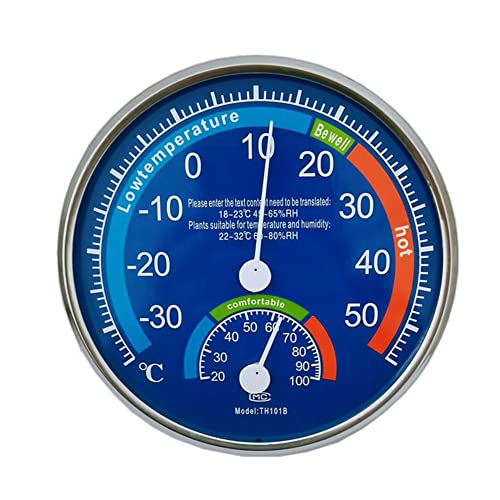 Thermometer Hygrometer Thermo Analog Luftfeuchtigkeit Raumklima Kontrolle innen blau Thermometer Hygrometer Thermo Analog Luftfeuchtigkeit Raumklima Kontrolle innen blau von ARMYJY