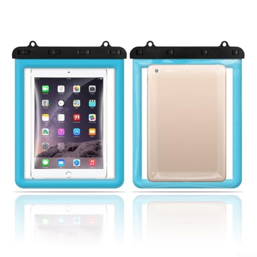 Wasserdichte PVC-Tablet-Tasche mit Polyester-Schlüsselband, geeignet für Wasserveranstaltungen im Freien, einschließlich Pool-Partys und Rafting-Abenteuer, Blau Wasserdichte PVC-Tablet-Tasche mit Polyester-Schlüsselband, geeignet für Wasserveranstaltungen im Freien, einschließlich Pool-Partys und Rafting-Abenteuer, Blau von ARMYJY