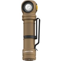Armytek - Wizard C2 Pro Max Sand White led Taschenlampe mit Gürtelclip, mit Holster akkubetrieben 4000 von ARMYTEK