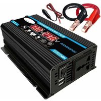 Convertisseur 12V 220V, Convertisseur Pur Sinus 4000W 12V 220V / 110V AC de Voiture à Voiture, Convertisseur de Chargeur, Adaptateur d'Inverseur Dual Convertisseur 12V 220V, Convertisseur Pur Sinus 4000W 12V 220V / 110V AC de Voiture à Voiture, Convertisseur de Chargeur, Adaptateur d'Inverseur Dual von ARNAULT