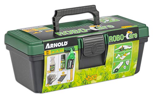 ARNOLD RoboCare AR50 Pflegeset für Mähroboter und Rasenmäher, Schwarz von ARNOLD