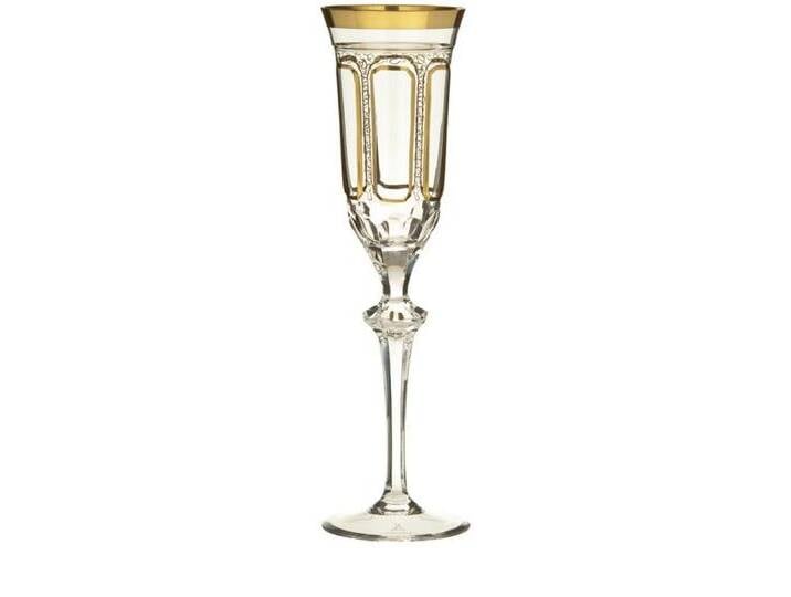 ARNSTADT KRISTALL Champagnerglas Antike (26,2 cm) - Kristallglas mundgeblasen · von Hand geschliffen ·, Kristall von ARNSTADT-KRISTALL