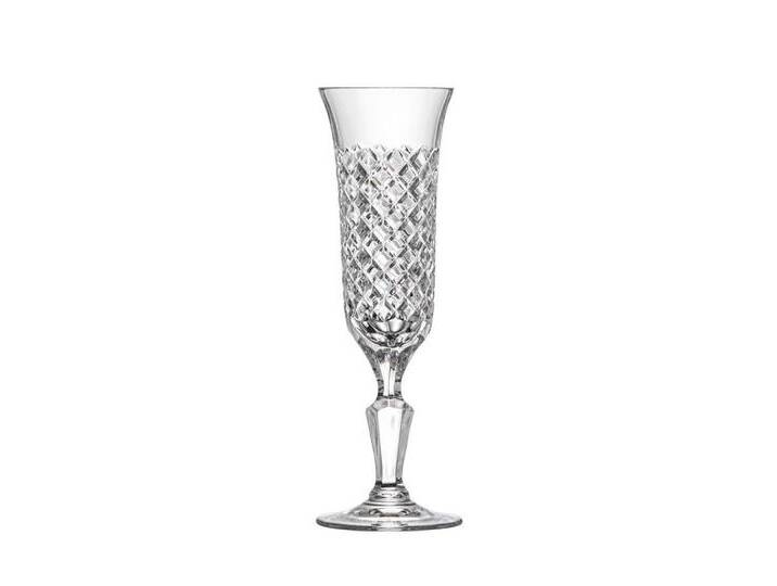 ARNSTADT KRISTALL Champagnerglas Champagneglas Karo clear (22 cm) - Kristallglas mundgeblasen · von Han von ARNSTADT-KRISTALL