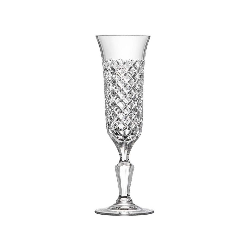 ARNSTADT KRISTALL Champagnerglas Champagneglas Karo clear (22 cm) - Kristallglas mundgeblasen · von Han von ARNSTADT KRISTALL