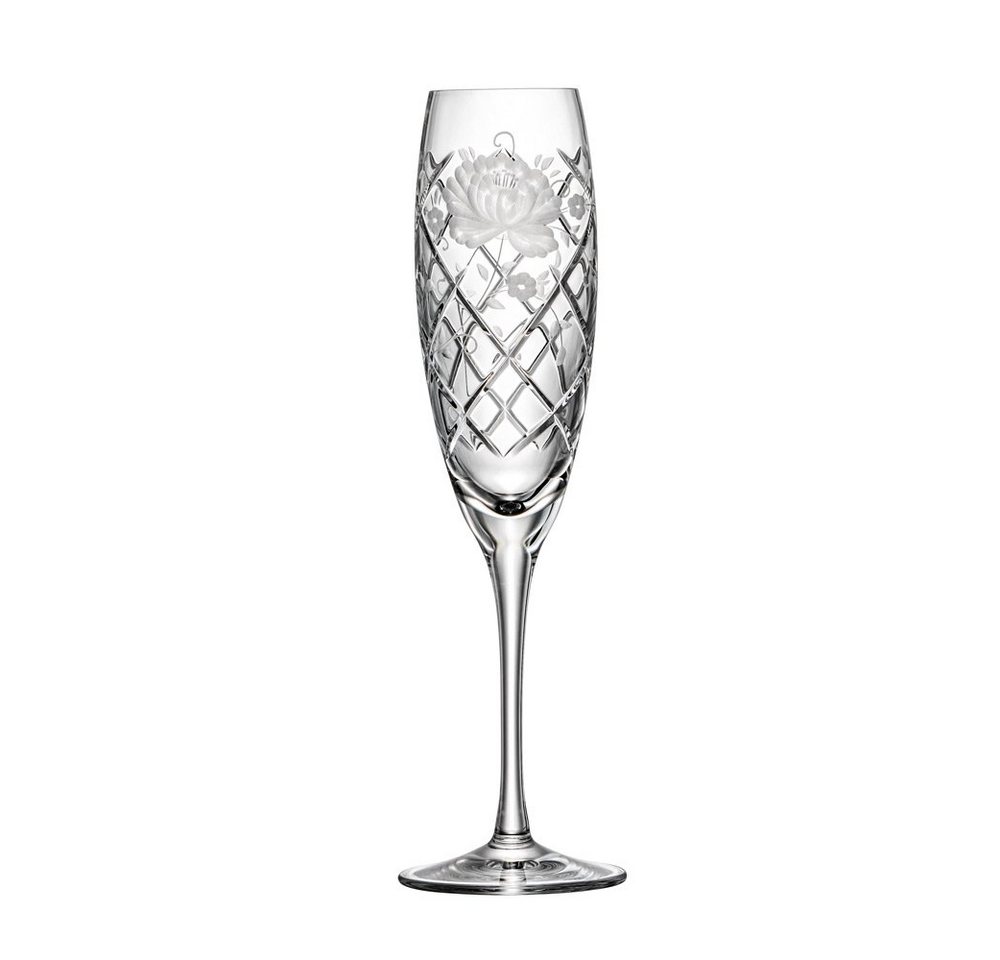 ARNSTADT KRISTALL Champagnerglas Sektglas Champagneglas Sunrose (25 cm) Kristallglas mundgeblasen · Han von ARNSTADT KRISTALL