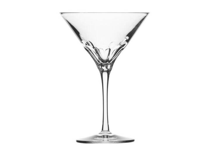 ARNSTADT KRISTALL Cocktailglas Cocktailglas Martiniglas Palais clear (17,5 cm) - Kristallglas mundgeb von ARNSTADT-KRISTALL