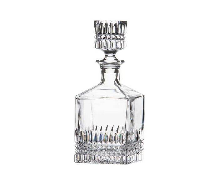 ARNSTADT KRISTALL Karaffe Empire (25 cm) Kristallglas mundgeblasen · von Hand geschliffen · Hand, (1-tlg) von ARNSTADT-KRISTALL