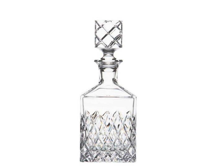 ARNSTADT KRISTALL Karaffe Venedig (25 cm) Kristallglas mundgeblasen · von Hand geschliffen · Han, (1-tlg) von ARNSTADT-KRISTALL