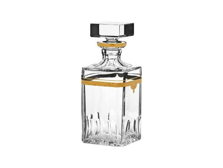 ARNSTADT KRISTALL Karaffe Whiskykaraffe Kristall Sanssouci clear (25 cm) - Handmade, (1-tlg) von ARNSTADT-KRISTALL