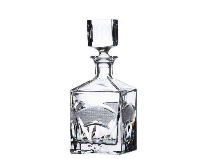 ARNSTADT KRISTALL Karaffe Whiskykaraffe Mon Plasir (25 cm) Kristallglas mundgeblasen · von Hand, (1-tlg) von ARNSTADT-KRISTALL