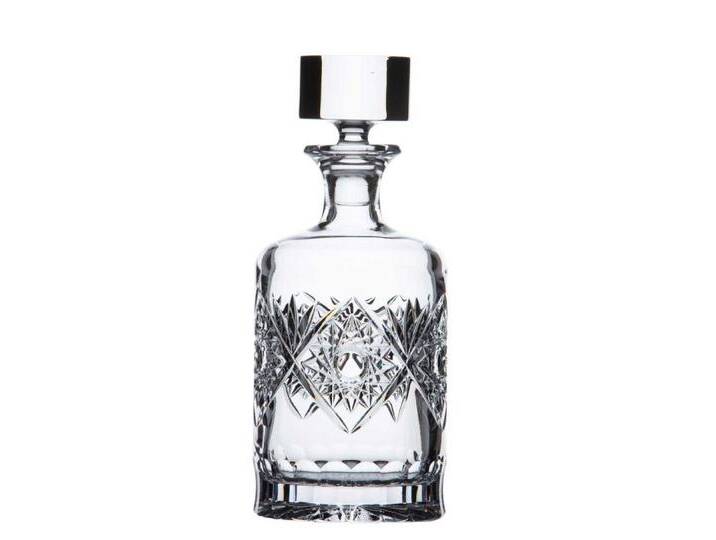 ARNSTADT KRISTALL Karaffe Whiskykaraffe Santra (25 cm) Kristallglas mundgeblasen · von Hand gesc von ARNSTADT-KRISTALL