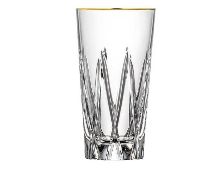 ARNSTADT KRISTALL Longdrinkglas London (14 cm) - Kristallglas mundgeblasen · handgeschliffen · Handmad von ARNSTADT-KRISTALL