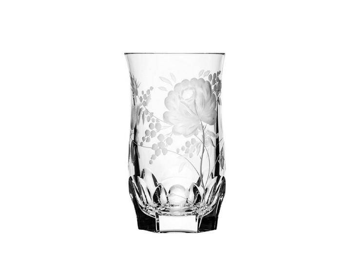 ARNSTADT KRISTALL Longdrinkglas Primerose clear (12,7 cm) - Kristallglas mundgeblasen · handgeschliffe, Kristallglas von ARNSTADT-KRISTALL