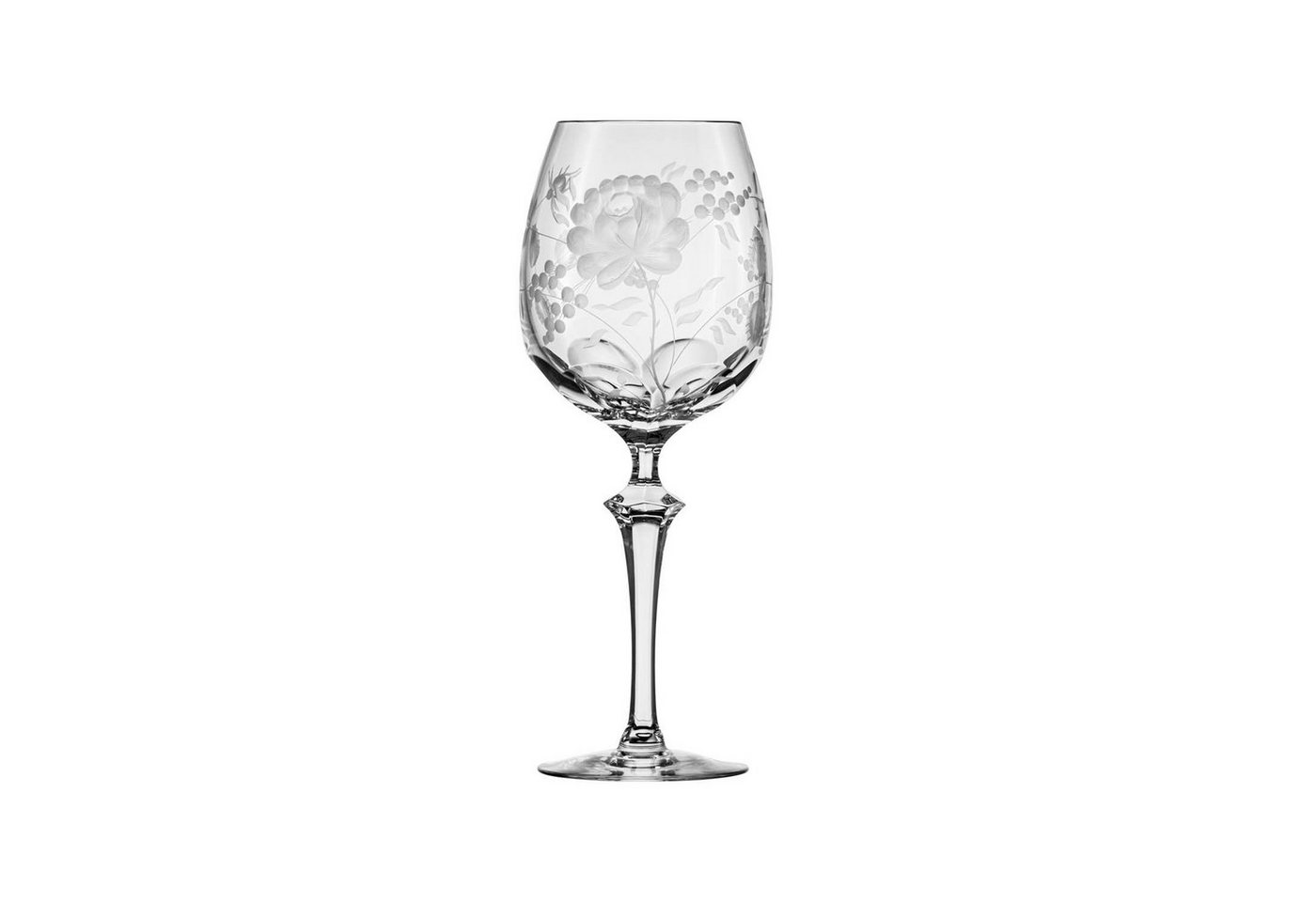 ARNSTADT KRISTALL Rotweinglas Primerose clear (25,5 cm) - Kristallglas mundgeblasen · von Hand gesch von ARNSTADT KRISTALL