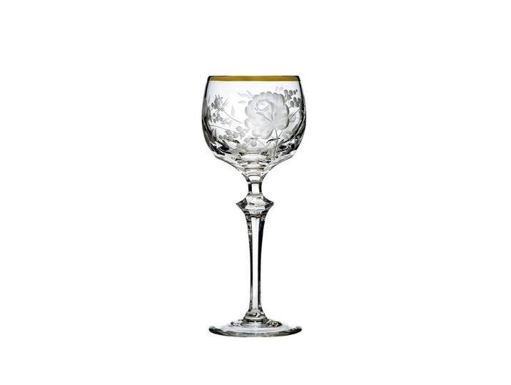 ARNSTADT KRISTALL Rotweinglas Weinglas Primerose gold (23,5 cm) Kristallglas mundgeblasen · 24K Gold, Kristallglas von ARNSTADT-KRISTALL