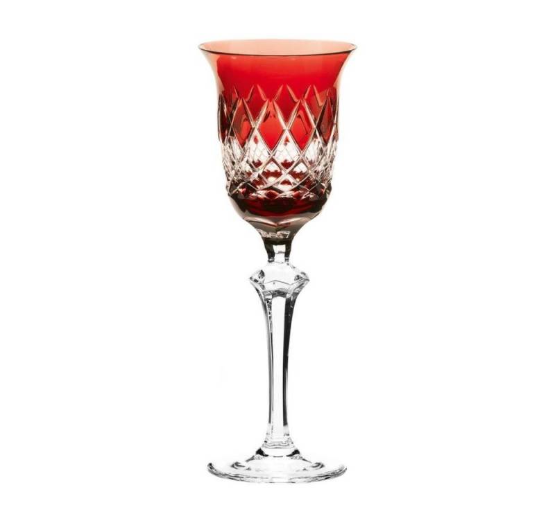 ARNSTADT KRISTALL Rotweinglas Weinglas Venedig rubin rot (23,5 cm) - Kristallglas mundgeblasen · han von ARNSTADT KRISTALL