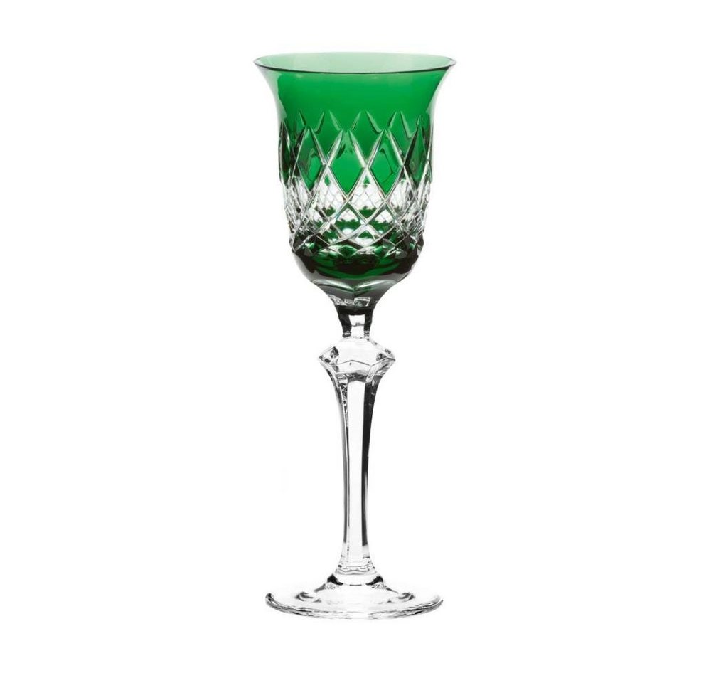 ARNSTADT KRISTALL Rotweinglas Weinglas Venedig smaragd (23,5 cm) - Kristallglas mundgeblasen · Handg von ARNSTADT KRISTALL