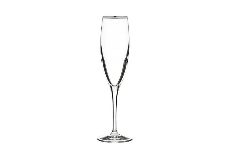 ARNSTADT KRISTALL Sektglas Sektglas Pure Platin (23,3 cm)- Kristallglas mundgeblasen · von Hand g von ARNSTADT KRISTALL