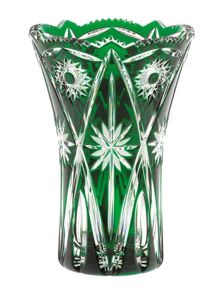 ARNSTADT KRISTALL Tischvase ARNSTADT KRISTALL Vase Nizza smaragd grün (26 cm) - Kristallglas mundg von ARNSTADT KRISTALL