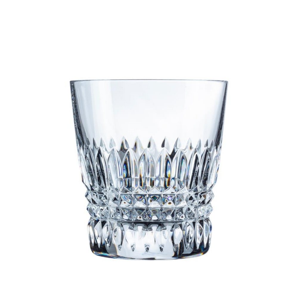 ARNSTADT KRISTALL Tumbler-Glas Becher Trinkglas Whiskyglas Empire clear (9,5 cm) - Kristallglas mundg von ARNSTADT KRISTALL