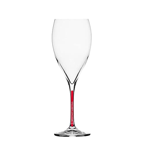 ARNSTADT KRISTALL Weinglas Kristall Redstripe clear (22,2 cm) Kristallglas mundgeblasen · handgeschliffen · Handmade in Germany von ARNSTADT KRISTALL