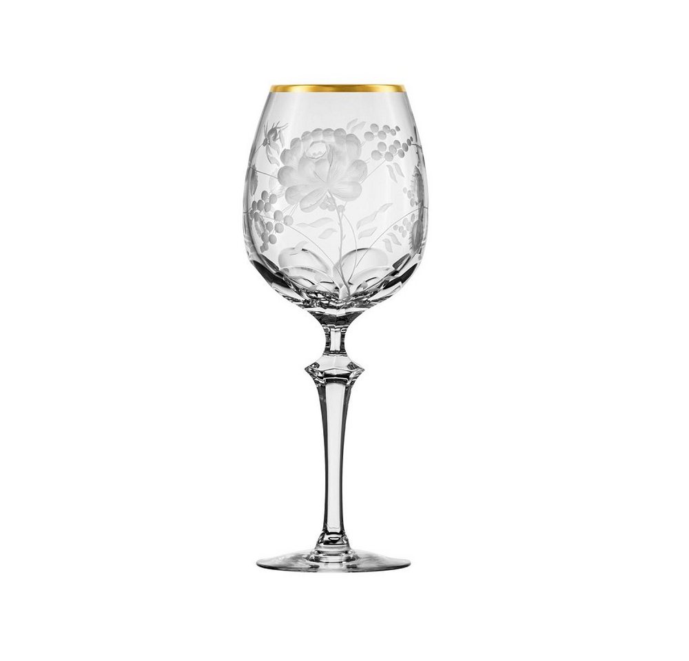 ARNSTADT KRISTALL Weinglas Primerose Gold clear (25,5 cm) - Kristallglas mundgeblasen · von Hand von ARNSTADT KRISTALL
