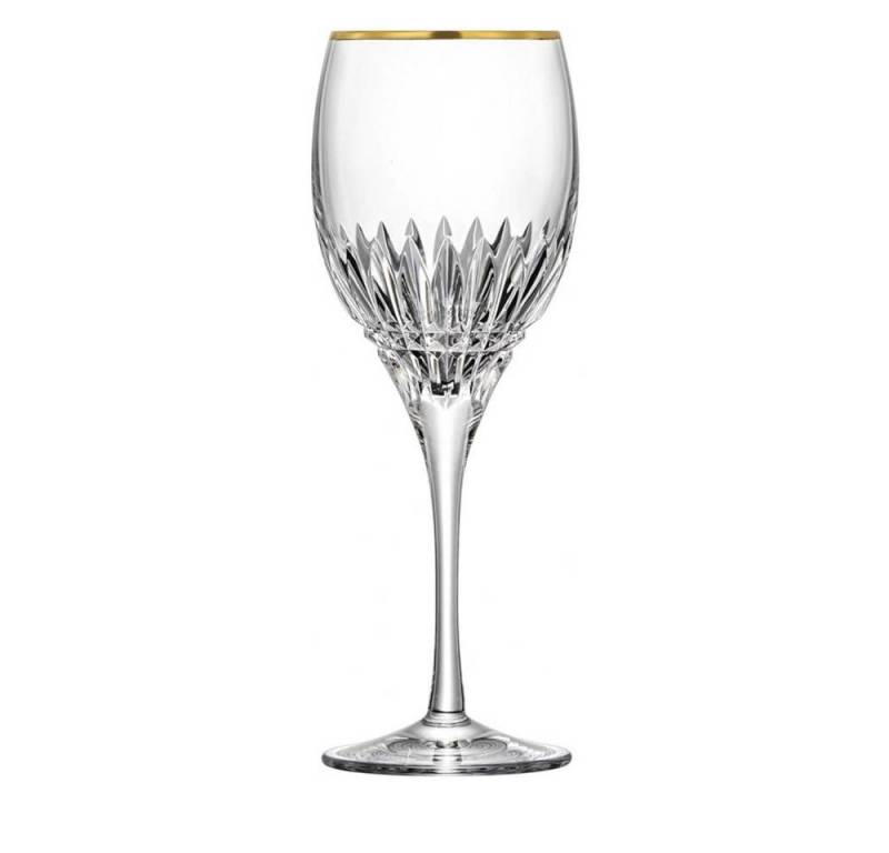 ARNSTADT KRISTALL Weinglas Rotweinglas Empire Gold (24 cm) - Kristallglas mundgeblasen · von Hand von ARNSTADT KRISTALL