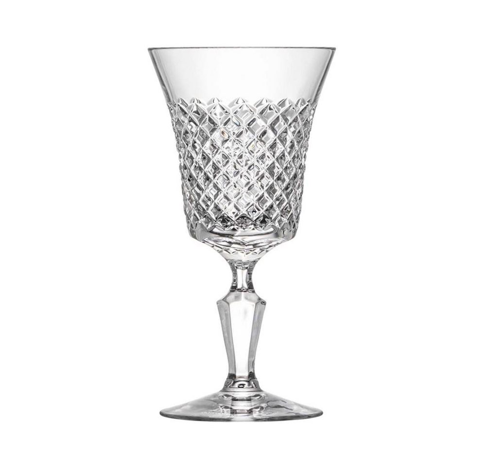 ARNSTADT KRISTALL Weinglas Rotweinglas Karo (18,5 cm) Kristallglas mundgeblasen · von Hand gesch von ARNSTADT KRISTALL