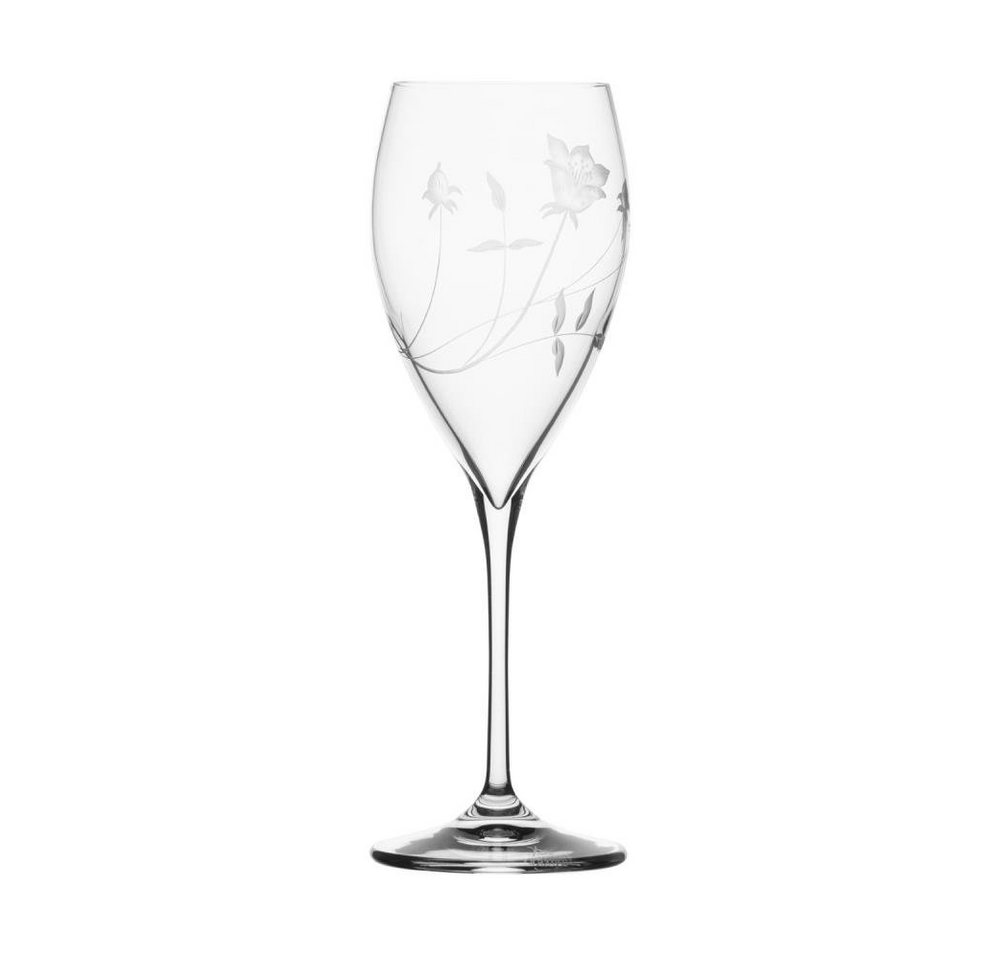 ARNSTADT KRISTALL Weinglas Sektglas Liane (24,5 cm) - - Kristallglas mundgeblasen · handgeschliff von ARNSTADT KRISTALL